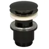 Image de Bonde de lavabo ø 63 mm Rousseau avec clapet clic clac ou fixe effet canon de fusil