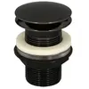 Image de Bonde de lavabo à écoulement libre Ø 66 mm laiton Rousseau effet canon de fusil