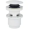 Image de Bonde de lavabo ø 71 mm Rousseau avec clapet clic clac ou fixe
