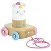 Image de Jouet à Trainer Maracas Lily la Licorne Vilac® - Jouets en bois France