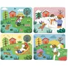 Image de Set 4 Puzzles en bois 'Les 4 Saisons' Vilac® - Jouets puzzle en bois
