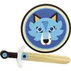 Image de Jouet en bois Set Epée & Bouclier Loup Vilac® - Jouets en bois