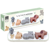 Image de Puzzles Encastrements en bois J'apprend à compter les animaux Sarah