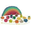 Image de Jeu de perles à enfiler Fruits en bois 'Tutti Frutti' Andy Westface®