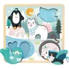 Image de Puzzle Encastrement Tactile Banquise 5 pièces Vilac® par Michelle C