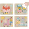 Image de Jouet en Bois Set 4 Puzzles évolutifs par Suzy Ultman Vilac® - P