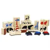 Image de Coffret tampons en bois Ours Pompon Paris Vilac® France