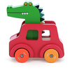 Image de Petite voiture Klaxon en bois Crocodile Andy Westface Vilac®