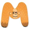 Image de Lettre 'M' décorative en bois Animaux 7 cm Vilac® par Michelle C