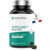 Image de NOVOMA Spiruline Bio 500 mg - 19% de Phycocyanine, 500 Comprimés | Pour 3 Mois - Riche en Protéines - Algue Bleu-Vert - Superaliment - Certifié Agriculture Biologique