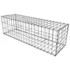 Image de Oxeo Gabion Dimensions 100x30x30cm - Mur avec Pierres - Mur de soutènement - Paroi Bordure de Jardin - avec Spirales et entretoises