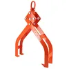 Image de Oxeo Pince forestière Double capacité 1500 kg - pour Troncs Max 100cm - Pince de Levage 4 mandrins de Serrage - Force 1,5 tonnes