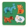 Image de Djeco Puzzle Cadre en Bois - Family Farm