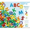 Image de DJECO 83 Lettres Magnétiques en Bois pour Apprentissage de l'Alphabet dès 4 Ans - Utilisation sur Frigo - Éducatif et Amusant - Couleurs Vives - Durabilité - 3cm de Hauteur - Ecriture et Lecture