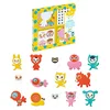 Image de Djeco Creer Avec Des Gommettes J'aime Les Animaux - Multicolore - version espagnole