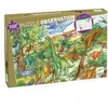 Image de Djeco Puzzle Dinosaures 100 pièces + Livret en occasion ou reconditionné
