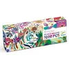 Image de Puzzle enfant Djeco Rainbow Tigers 1000 pièces en occasion ou reconditionné