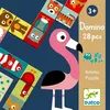 Image de Domino 28 pièces Djeco Animo-Puzzle en occasion ou reconditionné
