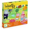 Image de DJECO Woolfy - Jeu de Société Coopératif, 5 à 9 Ans - Tous Unis Contre Le Loup ! Développe Esprit d'Equipe et Stratégie - 1 Plateau, 4 Figurines, 1 Marmite, 1 Maison, 3 Dés - 2 à 4 Joueurs