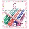 Image de Djeco Couleurs 6 marqueurs à paillettes (38877), multicolore (1)