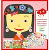 Image de Djeco - Jeu éducatif, créer avec autocollants, DJ08934