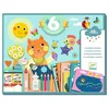 Image de Coffret de 6 activités créatives pour enfant Le chat et ses amis - Djeco