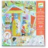 Image de Coloriage surprise - Les cabanes de Nina