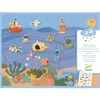 Image de Pochette de stickers repositionnables avec décors Summertime - Djeco