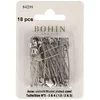 Image de Bohin Épingles à nourrice Boule Sz 1,5/2/3 Noir 18