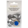 Image de Bohin - Bohin Aluminium (22mm) Boutons Couvrir - 4 Pièces