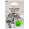 Image de Bohin - Bohin Aluminium (27mm) Boutons Couvrir - 3 Pièces