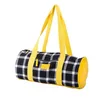 Image de Bohin Sac en Coton 45x22cm-JAUNE Tartan, Un