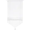 Image de Linder 0171 /10/338 Store Pointe Relevable Aspect Lin Blanc Passe Tringle 58 x 165 cm