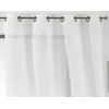 Image de Linder Voilage Polyester/Coton uni, Blanc, 145x260