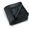 Image de Linder 5047/19/841 Plaid Doux Polyester Noir 136 x 180 cm