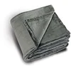 Image de Linder 5047/92/841 Plaid Doux Polyester Gris Foncé 135 x 180 cm