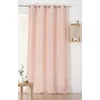 Image de Linder Rideau, 43Pourcentviscose 36Pourcentpolyester 21Pourcentlin, Rose, 135x240
