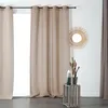 Image de Linder Voilage Pur Lin - 145x260cm - Taupe