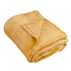Image de Linder Couverture Polaire uni Jaune - 180x220cm - Jaune