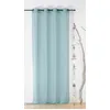 Image de LINDER Voilage recyclé - Tissé et Teint en France - Coloris Vert Céladon - Dimensions 135x260cm - 100% Polyester - Collection Seaqual