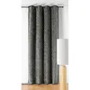 Image de Linder Rideau d'ameublement Aspen 135x250cm - 135x250cm - Gris Anthracite