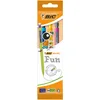 Image de BIC Matic Fun Porte-Mines 0,7 mm HB - Couleurs Assorties, Pochette de 3