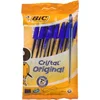Image de BIC Ecriture Cristal Original Stylos-Bille Pointe Moyenne (1,0 mm) - Encre De Couleur Bleue, Pochette de 10