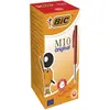 Image de BIC M10 Original Stylos-Bille Rétractables Pointe Moyenne (1,0 mm) - Rouge, Boîte de 50