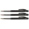 Image de BIC M10 Original Stylos-Bille Rétractables Pointe Fine (0,8 mm) - Noir, Boîte de 50