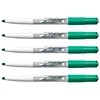 Image de Bic - Velleda - Feutre effaçable à sec pour tableau blanc - Pointe ogive - Encre cétone Vert - Lot de 12