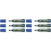 Image de BIC Lot de 3 Marqueurs permanent Marking Onyx 1482 Pointe ogive 1,5 mm Bleu