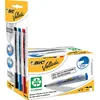 Image de VELLEDA 942235   Pack de 12 marqueurs tableau blanc et 3 réserves d'encre, couleur BLEU