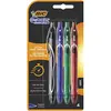 Image de BIC Gel-ocity Quick Dry - Stylos-Gel Rétractables Séchage Ultra-Rapide - Pointe Moyenne (0,7 mm) - Couleurs Assorties, Blister de 4