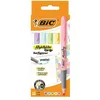 Image de BIC Pochette de 5 surligneurs Highlighter Grip assortis pastel